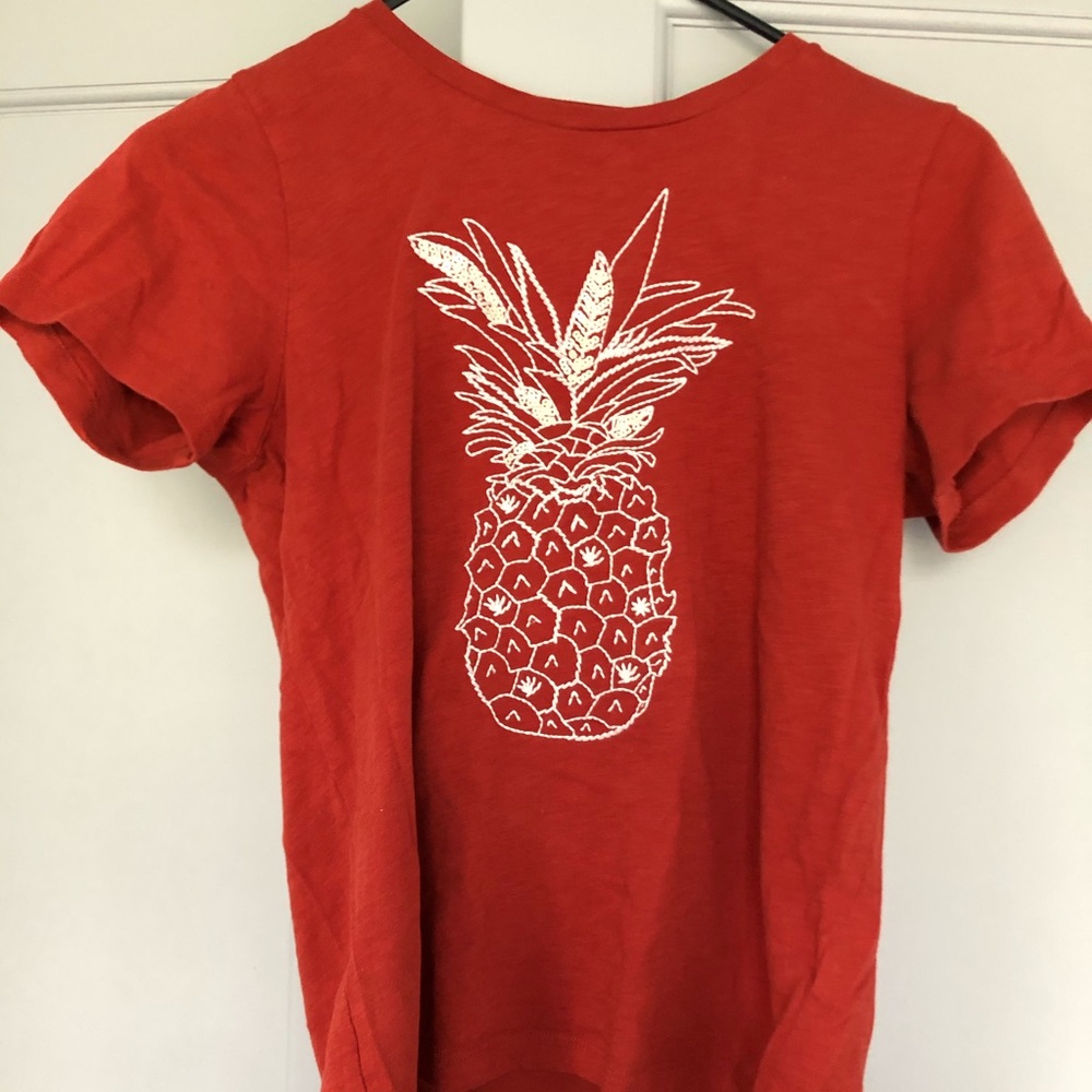 JCrew Pineapple T-Shirt